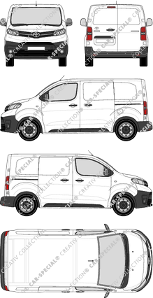 Toyota Proace van/transporter, current (since 2016) (Toyo_215)