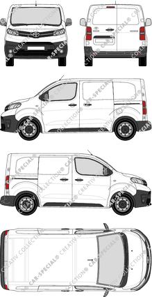 Toyota Proace Kastenwagen, aktuell (seit 2016) (Toyo_215)