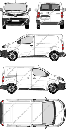 Toyota Proace van/transporter, current (since 2016) (Toyo_216)
