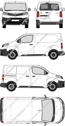 Toyota Proace Kastenwagen, 2016–2024 (Toyo_216)