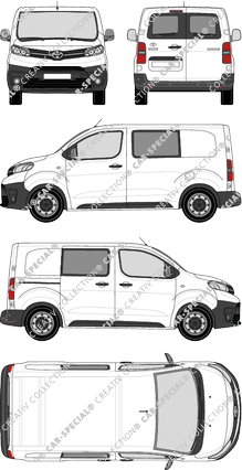 Toyota Proace van/transporter, 2016–2024 (Toyo_218)