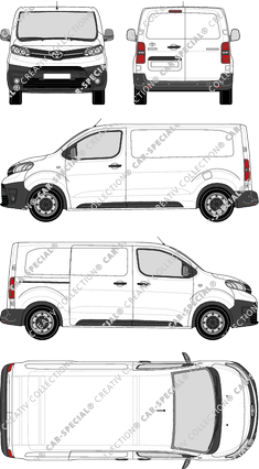 Toyota Proace furgone, 2016–2024 (Toyo_220)