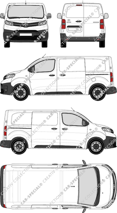 Toyota Proace Kastenwagen, 2016–2024 (Toyo_221)