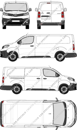 Toyota Proace Kastenwagen, aktuell (seit 2016) (Toyo_226)
