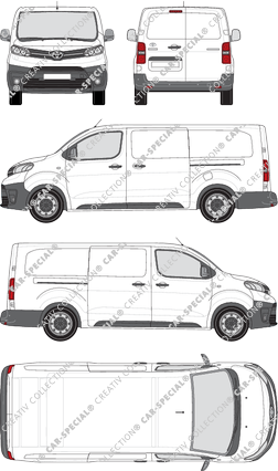 Toyota Proace van/transporter, current (since 2016) (Toyo_227)