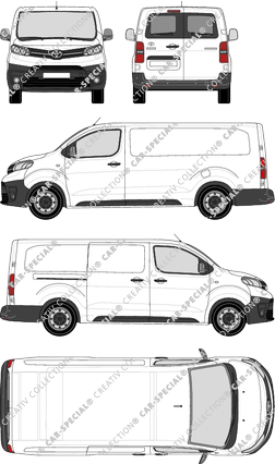 Toyota Proace Kastenwagen, 2016–2024 (Toyo_228)