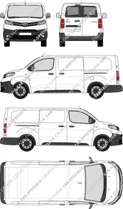 Toyota Proace fourgon, actuel (depuis 2016) (Toyo_229)