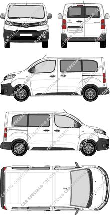 Toyota Proace Combi microbús, actual (desde 2016) (Toyo_233)