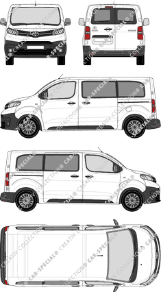 Toyota Proace Combi Kleinbus, attuale (a partire da 2016) (Toyo_235)