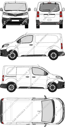 Toyota Proace van/transporter, current (since 2016) (Toyo_246)