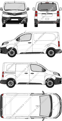 Toyota Proace Kastenwagen, 2016–2024 (Toyo_246)