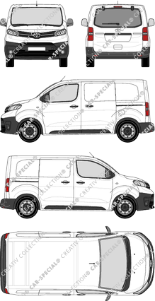 Toyota Proace van/transporter, current (since 2016) (Toyo_247)