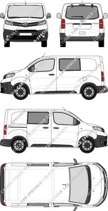 Toyota Proace van/transporter, current (since 2016) (Toyo_248)
