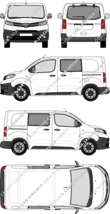 Toyota Proace van/transporter, current (since 2016) (Toyo_249)