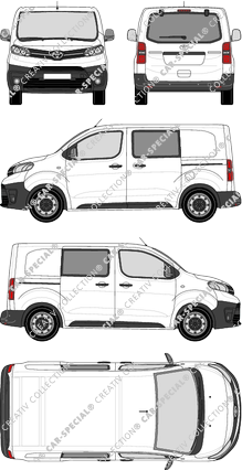 Toyota Proace furgone, 2016–2024 (Toyo_249)