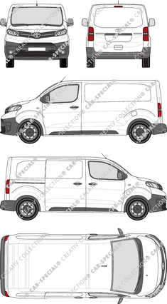 Toyota Proace fourgon, 2016–2024 (Toyo_250)