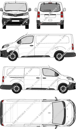 Toyota Proace Kastenwagen, aktuell (seit 2016) (Toyo_258)