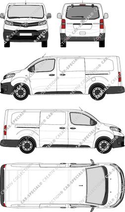 Toyota Proace Kastenwagen, 2016–2024 (Toyo_259)