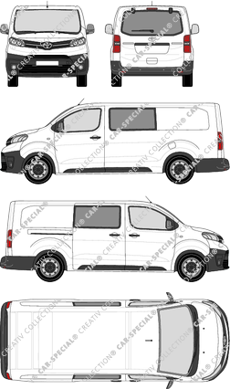 Toyota Proace van/transporter, current (since 2016) (Toyo_260)