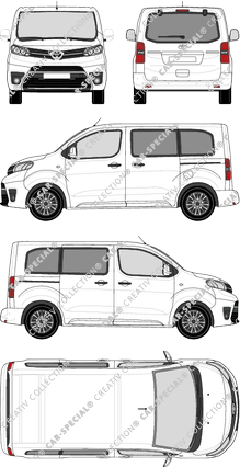 Toyota Proace Verso microbús, actual (desde 2016) (Toyo_269)