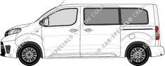 Toyota Proace Verso microbús, actual (desde 2016)