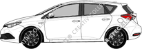 Toyota Auris Hatchback, 2016–2019