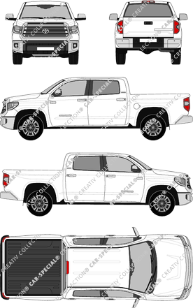 Toyota Tundra, 2017–2021 (Toyo_286)