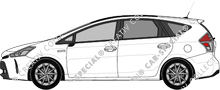 Toyota Prius Hatchback, 2017–2021