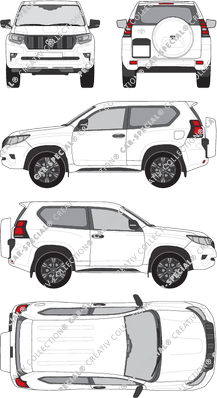 Toyota Land Cruiser station wagon, attuale (a partire da 2018) (Toyo_293)