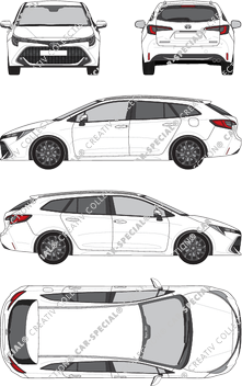 Toyota Corolla Touring Sports station wagon, attuale (a partire da 2019) (Toyo_297)