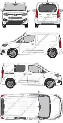 Toyota Proace City furgone, attuale (a partire da 2020) (Toyo_306)