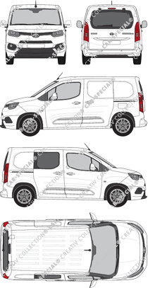 Toyota Proace City Kastenwagen, aktuell (seit 2020) (Toyo_307)