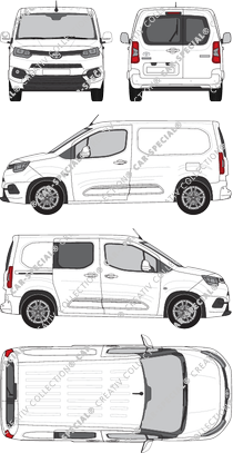 Toyota Proace City furgone, attuale (a partire da 2020) (Toyo_308)