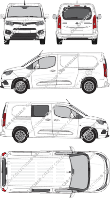 Toyota Proace City van/transporter, current (since 2020) (Toyo_323)