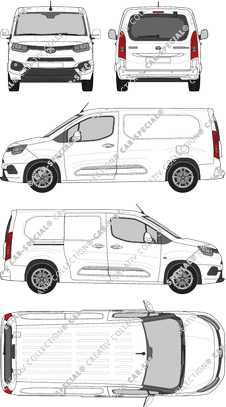 Toyota Proace City Kastenwagen, 2020–2024 (Toyo_326)