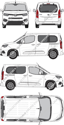 Toyota Proace City van/transporter, current (since 2020) (Toyo_333)