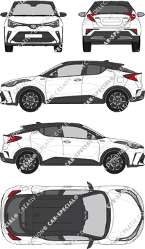 Toyota C-HR, break, 5 Doors (2020)