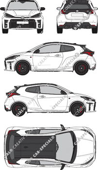 Toyota GR Yaris Kombilimousine, aktuell (seit 2020) (Toyo_344)