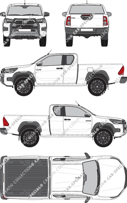 Toyota Hilux, current (since 2020) (Toyo_352)