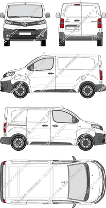 Toyota Proace Electric Kastenwagen, aktuell (seit 2021) (Toyo_354)