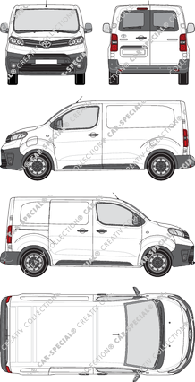 Toyota Proace Electric Kastenwagen, aktuell (seit 2021) (Toyo_356)