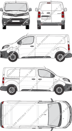 Toyota Proace Electric Kastenwagen, aktuell (seit 2021) (Toyo_360)