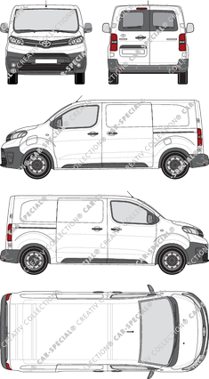 Toyota Proace Electric Kastenwagen, aktuell (seit 2021) (Toyo_363)