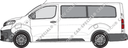 Toyota Proace Electric Combi minibus, 2021–2024