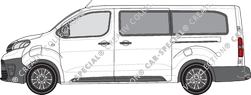 Toyota Proace Electric Combi minibus, current (since 2021)