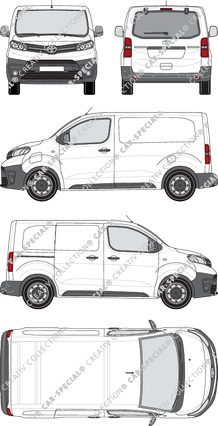 Toyota Proace Electric Kastenwagen, aktuell (seit 2021) (Toyo_386)