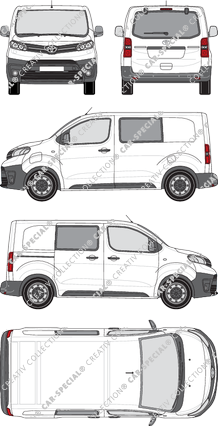 Toyota Proace Electric fourgon, 2021–2024 (Toyo_388)