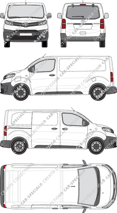 Toyota Proace Electric Kastenwagen, aktuell (seit 2021) (Toyo_392)