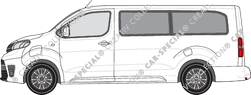 Toyota Proace Electric Verso minibus, 2021–2024