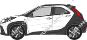 Toyota Aygo Hatchback, actual (desde 2022)